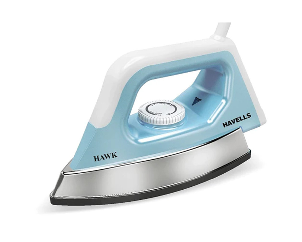 Havells Hawk 1100 Watt Dry Iron | Blue & White