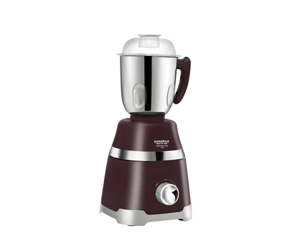 Maharaja Whiteline Ultramax Plus 800 Watt Mixer Grinder with 3 Jars | Burgundy