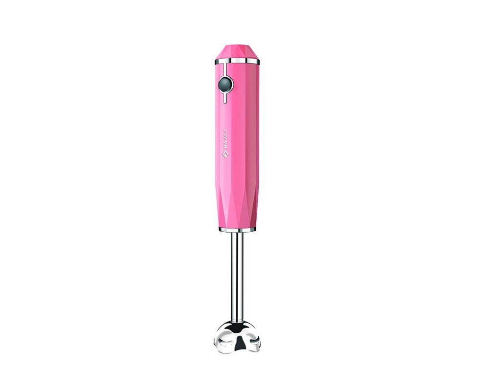 Bajaj Juvel 300 Watts Hand Blender with Prism Design and Silent DC Motor, Pink