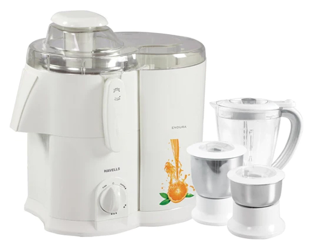 Havells-Endura-GHFJMAHW050-500-Watt-Juicer-Mixer-Grinder-with-3-Jars-(White)