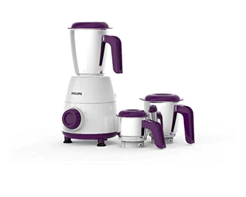 Philips Daily Collection HL7505/00 500-Watt Mixer Grinder with 3 Jars