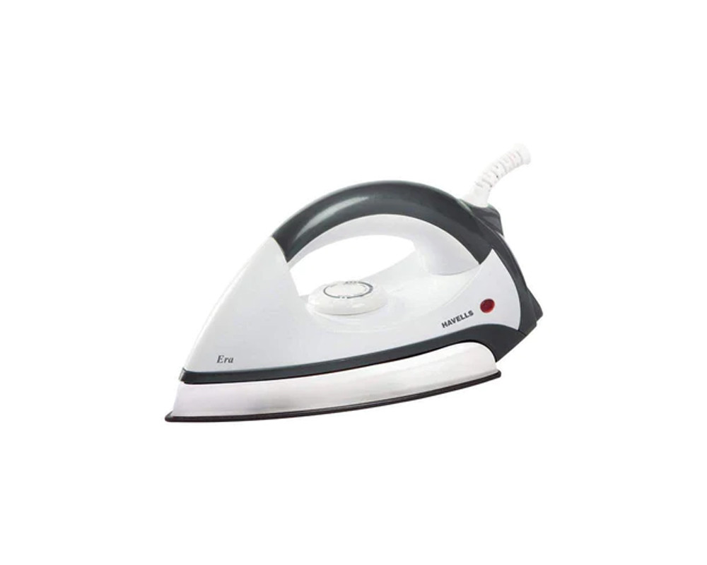 Havells Era 1000 Watt Dry Iron | Grey & White