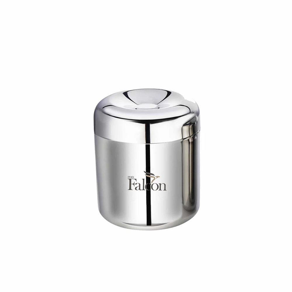 Pdd Falcon Steel Storage canister 1pcs Silver