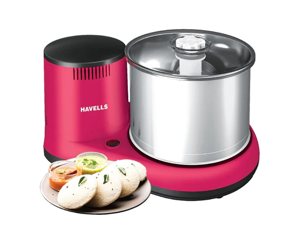 Havells Alai 150 Watts 2 Litres Table Top Wet Grinder | Pink