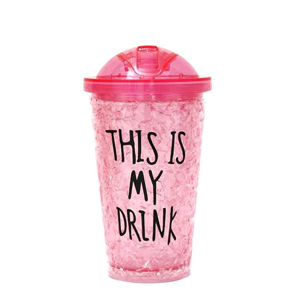 This is My Drink Printed Sippers, Pink