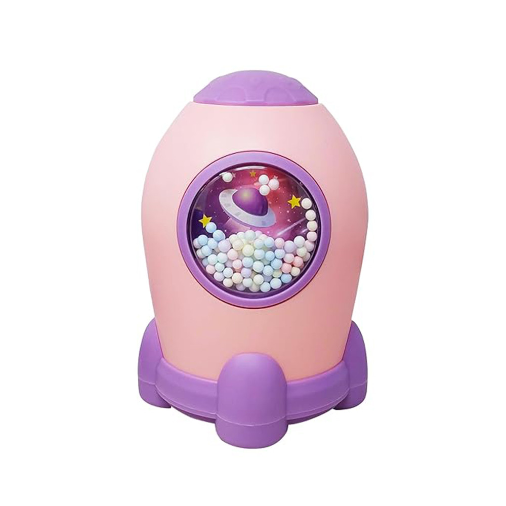 Space Shape Gullak Money Bank With Number Code Lock|Secure Piggy Bank For Kids & Adults