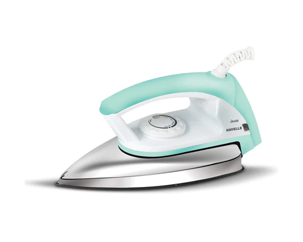 Havells Insta 750-Watt Dry Iron (Aqua)