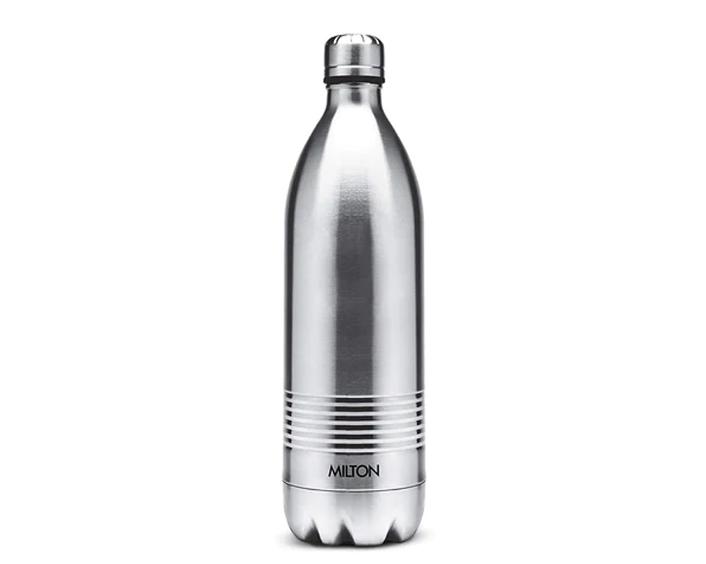 Milton Duo DLX 24 Hours Hot and Cold Water Bottles, Silver