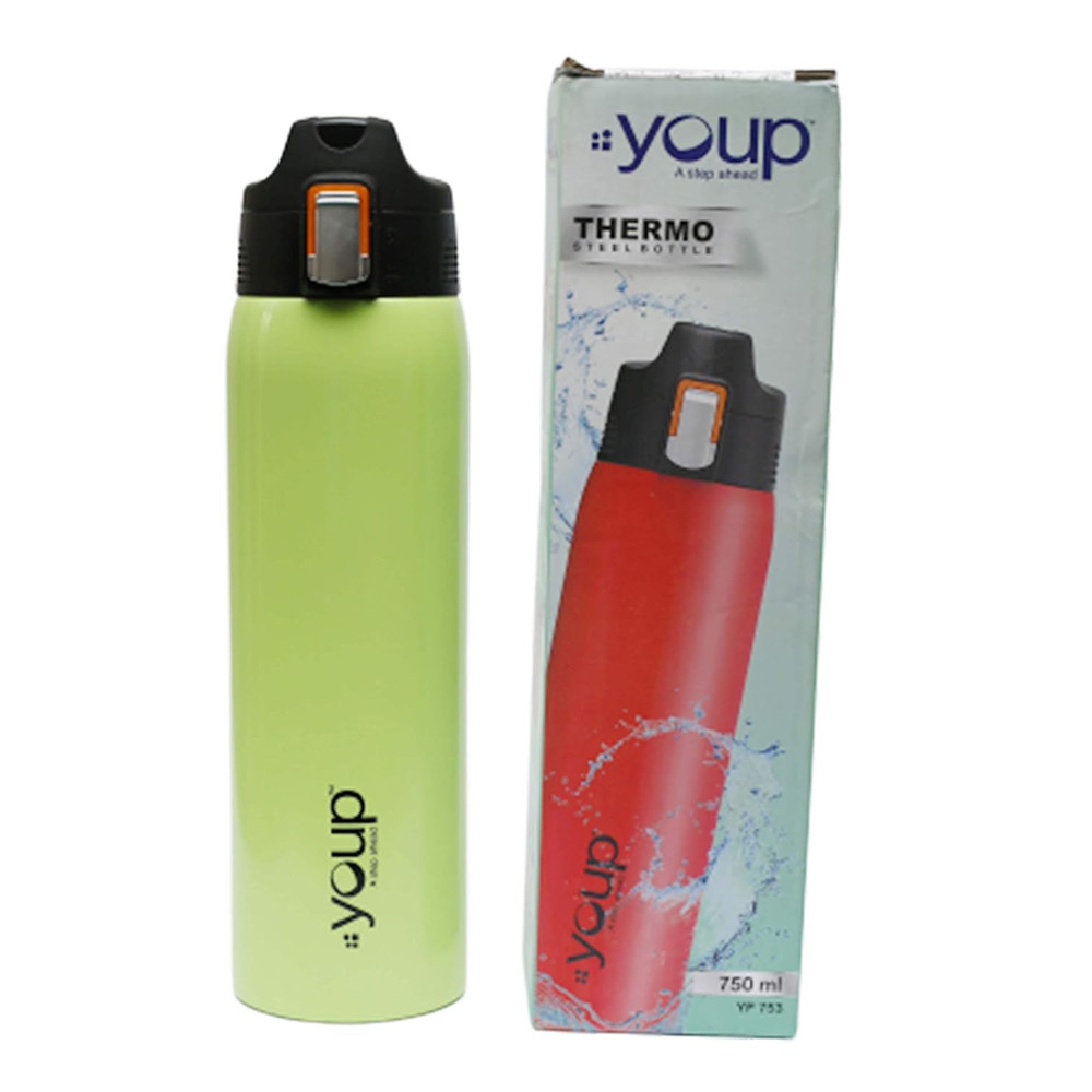 Youp Thermosteel Insulated Double Walled Red Color Water Bottle Lexus - 750 ml (Red)