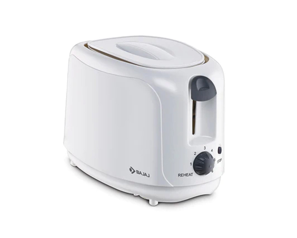 Bajaj ATX 4 750 Watt Auto Pop-up Toaster | 2 Slice | White