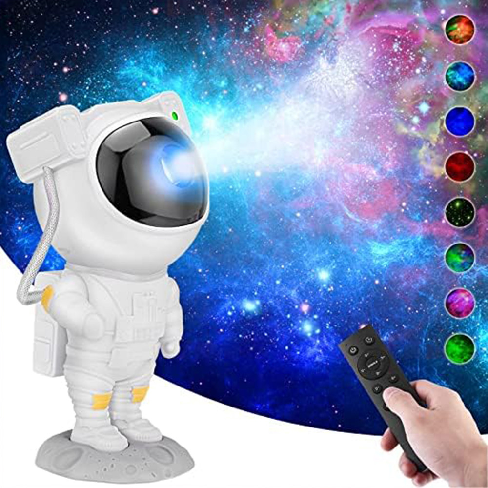 XERGY Astronaut Starry Projector 360° Adjustable Galaxy Projector Light with Remote Control