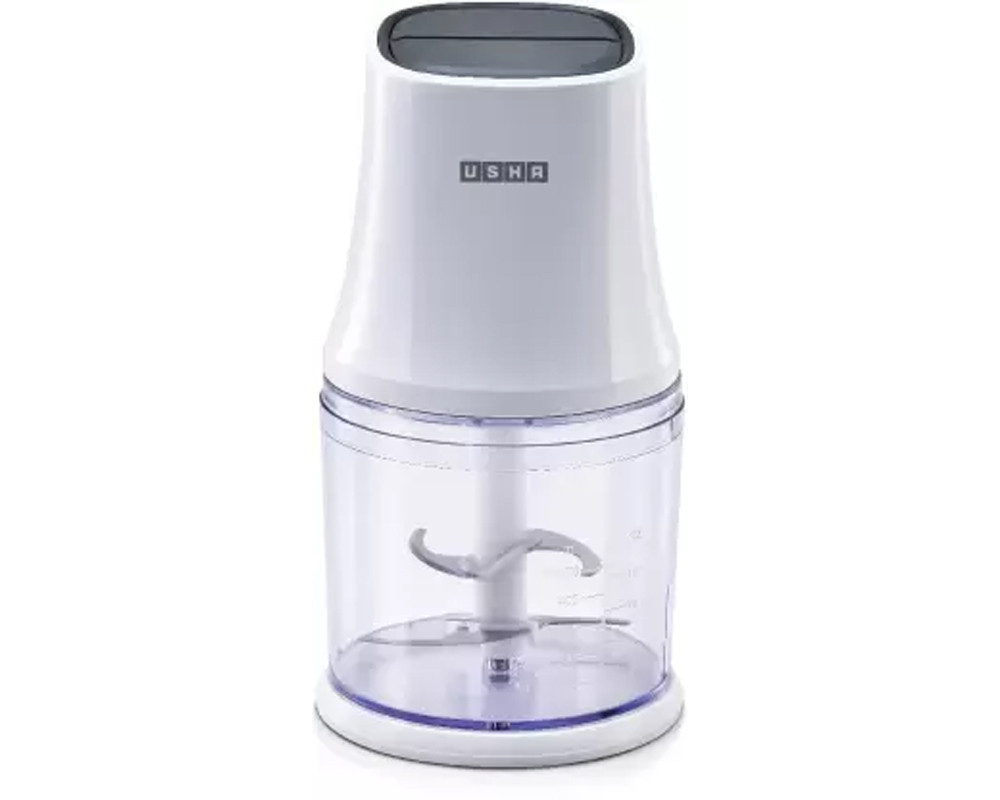 USHA Multipurpose Chopper Capacity 500 ml with 2 Years Warranty 300 W Chopper  -(White)