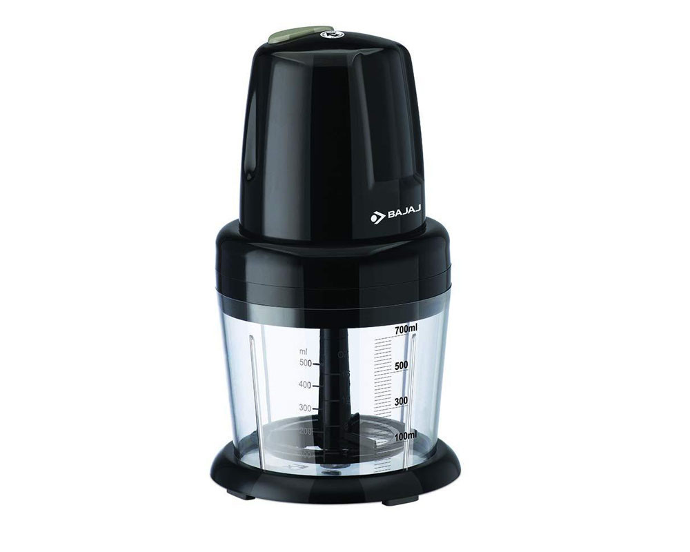 Bajaj Chop Pro 800 ML Chopper with Whisking Blade | Black