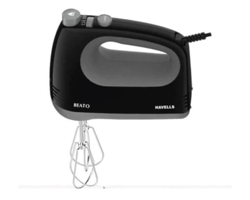 Havells Beato 300 Watt Hand Mixer | Black & Grey