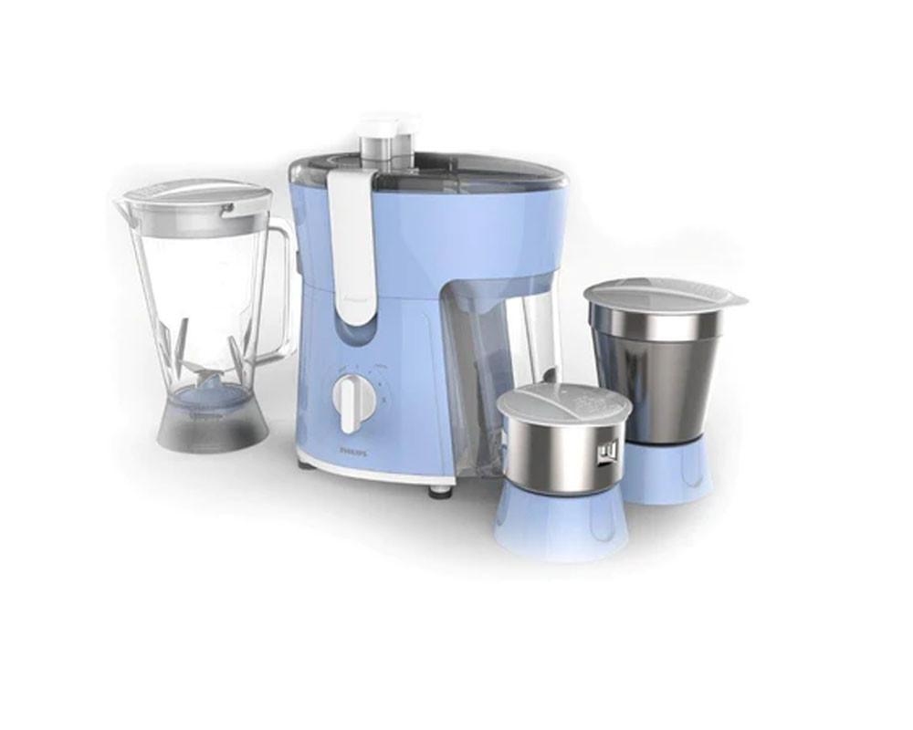 Philips Amaze HL7576/00 600-Watt Juicer Mixer Grinder with 3 Jars