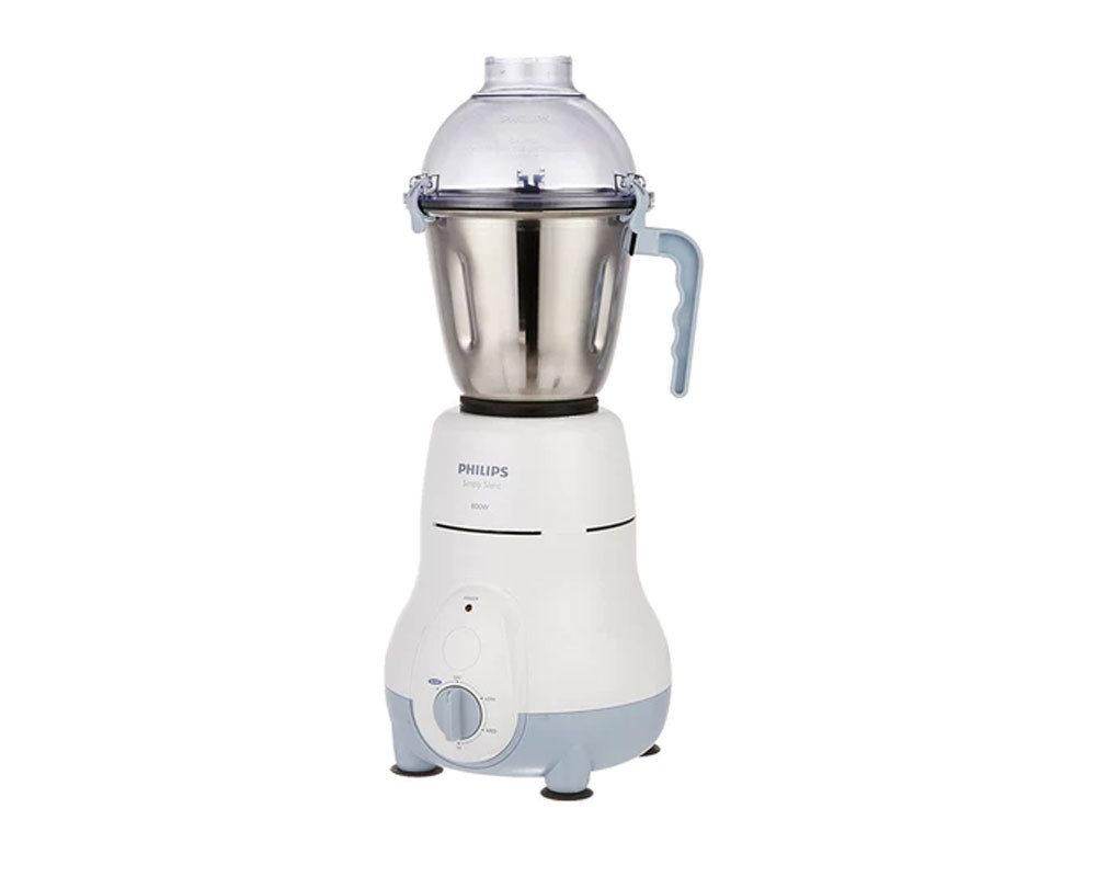 Philips HL1643/04 600-Watt Simply Silent Vertical Mixer Grinder with 3 Jars