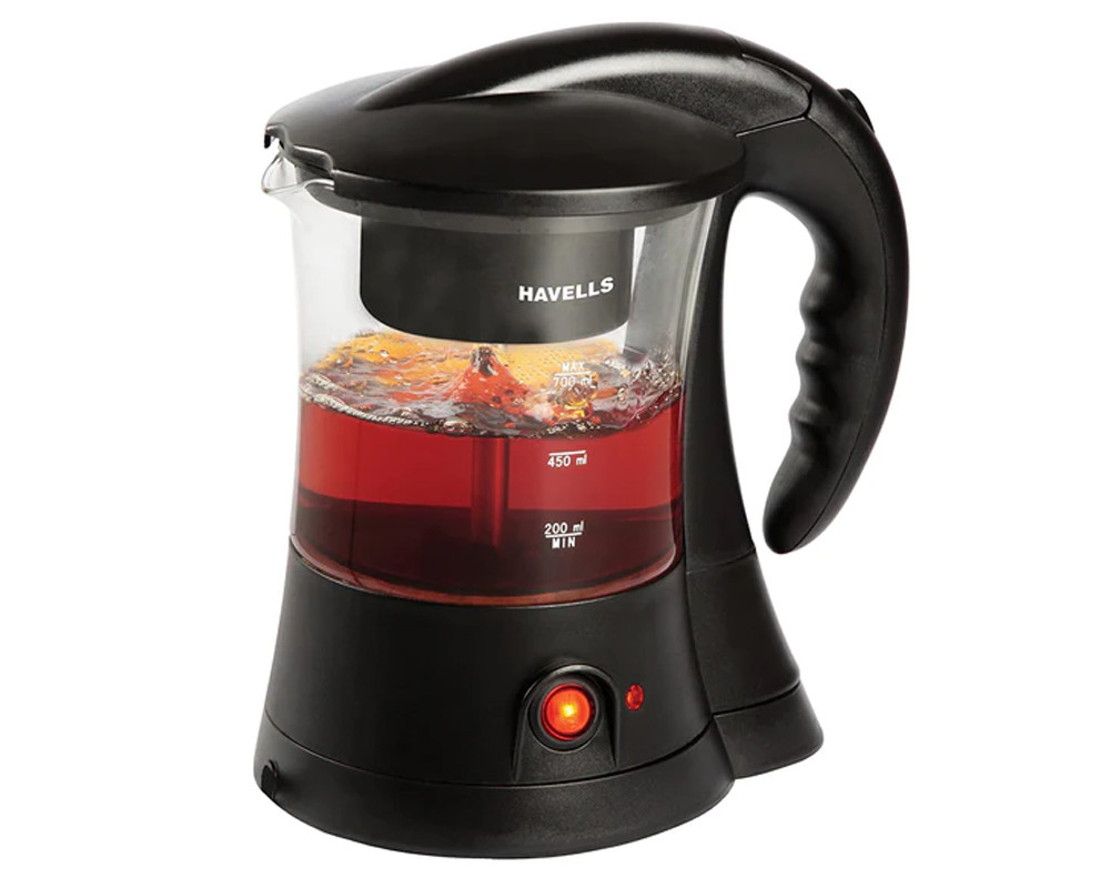 Havells Crystal 600-Watt Tea and Coffee Maker