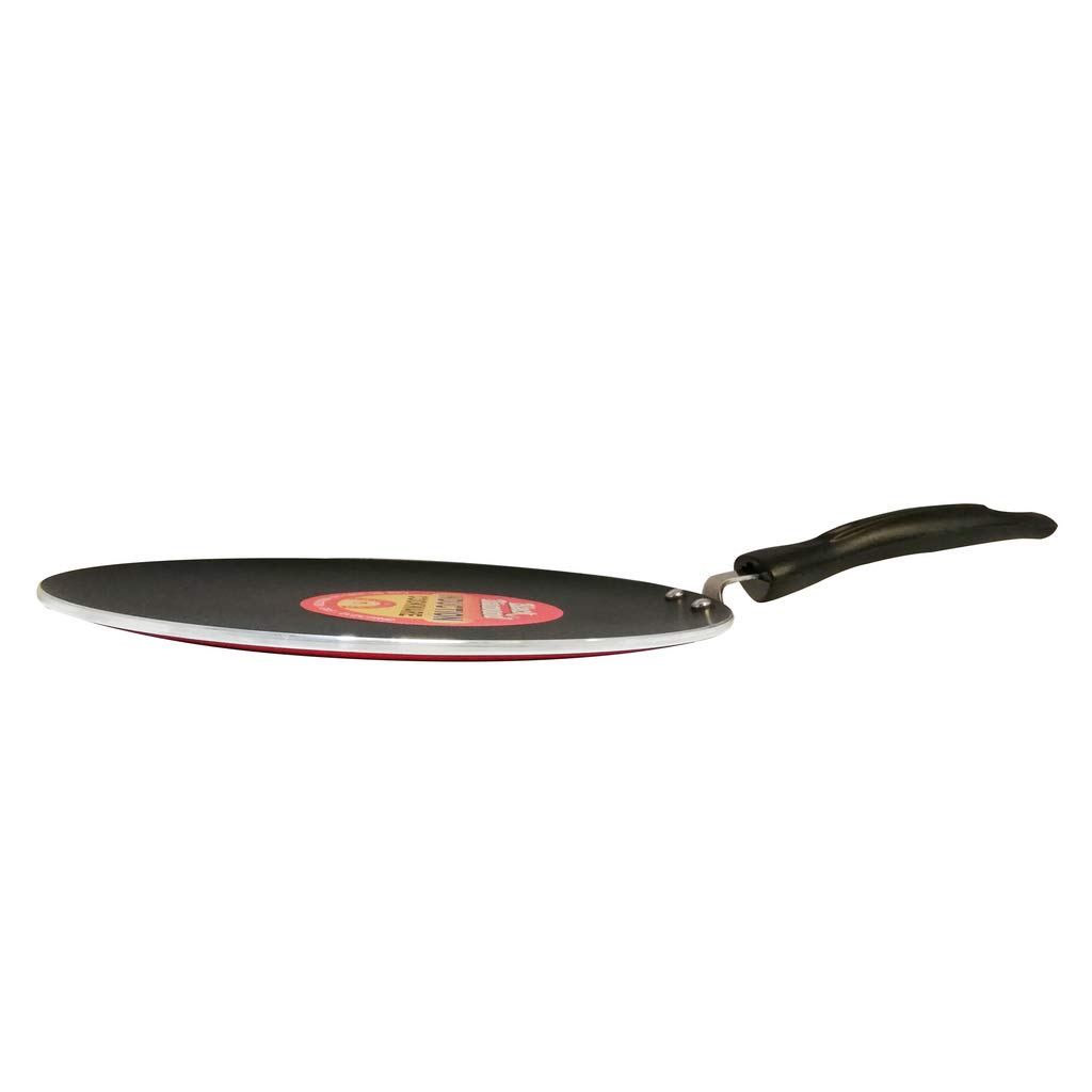 Black Diamond Non Stick Curved Tawa 4 mm with Iduction Base