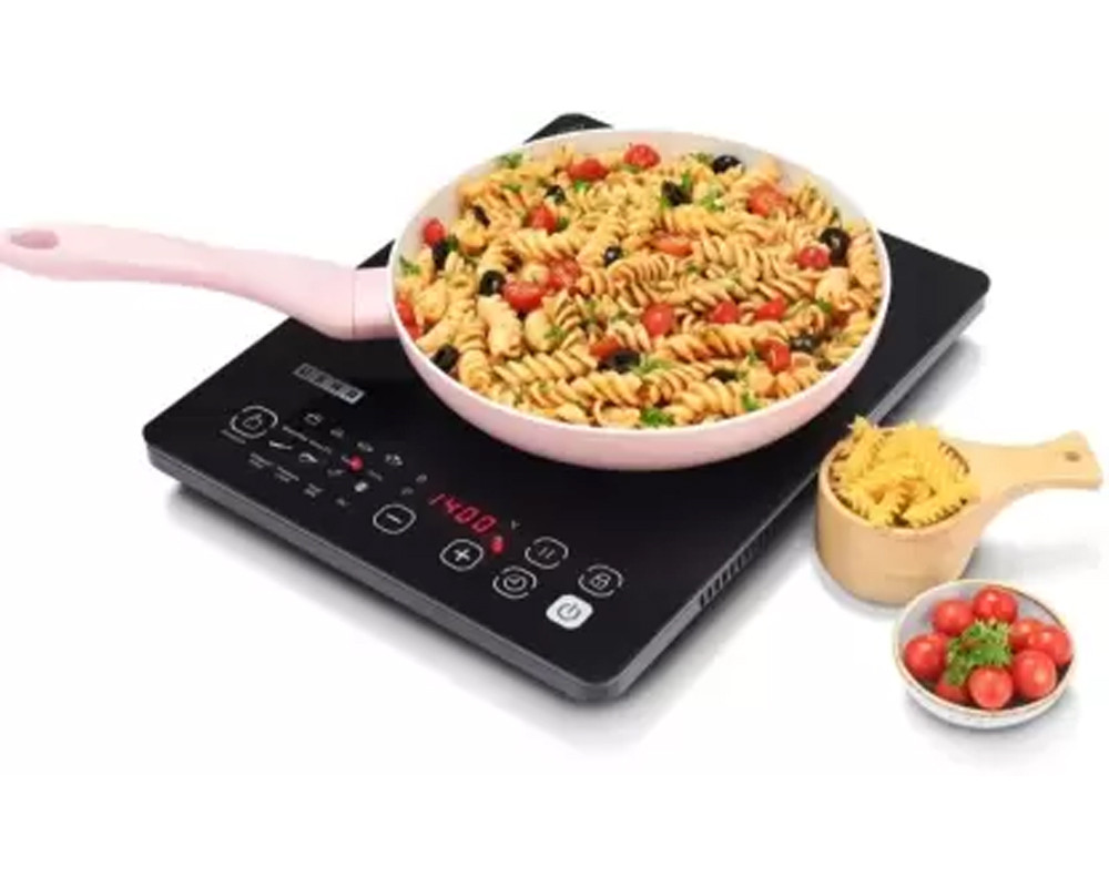 USHA cj2000wtc latest Induction Cooktop (Black, Gold, Touch Panel)